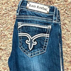 Rick Revival Size 28 beautiful dark blue color!